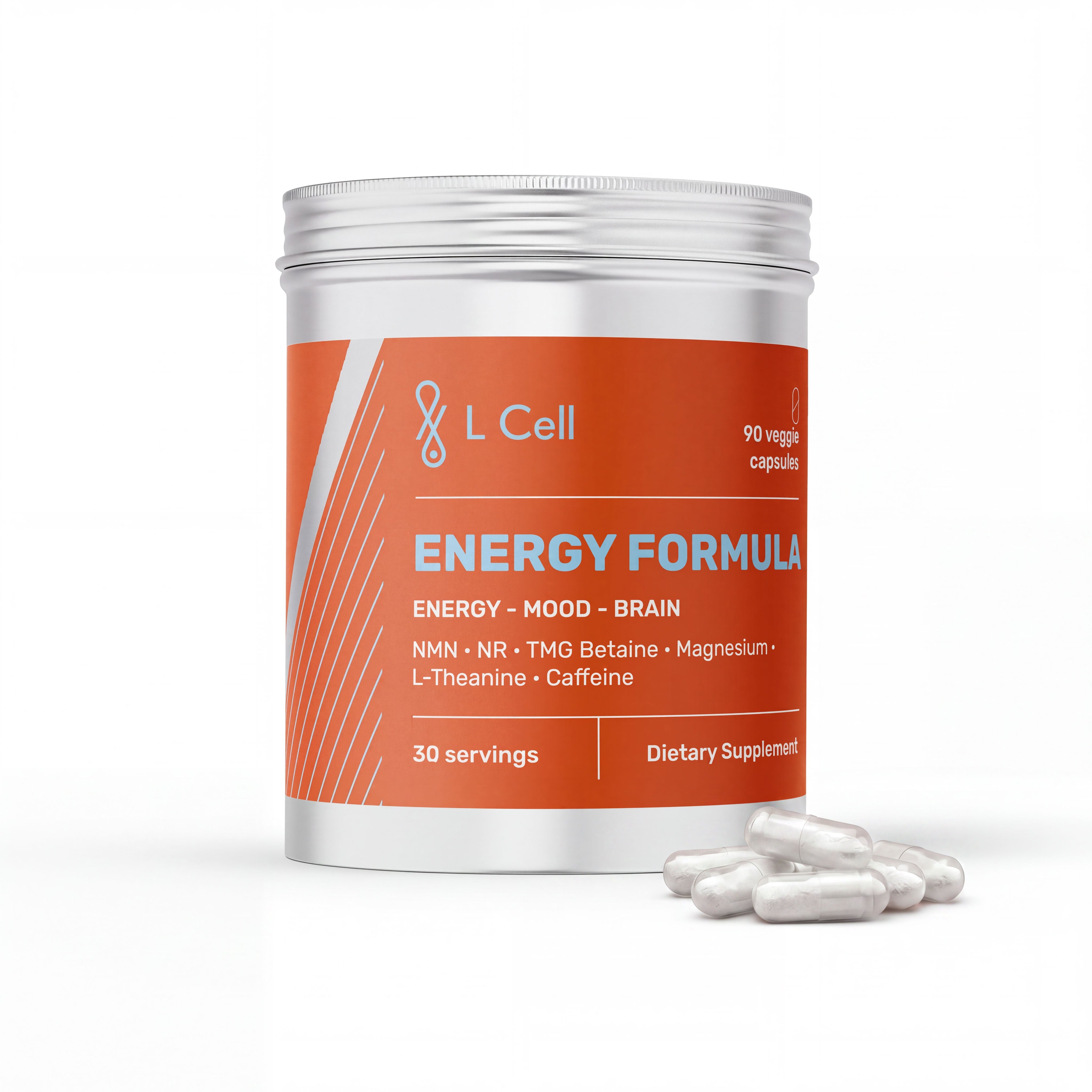Energie-Formel (30 Portionen, 90 Kapseln)