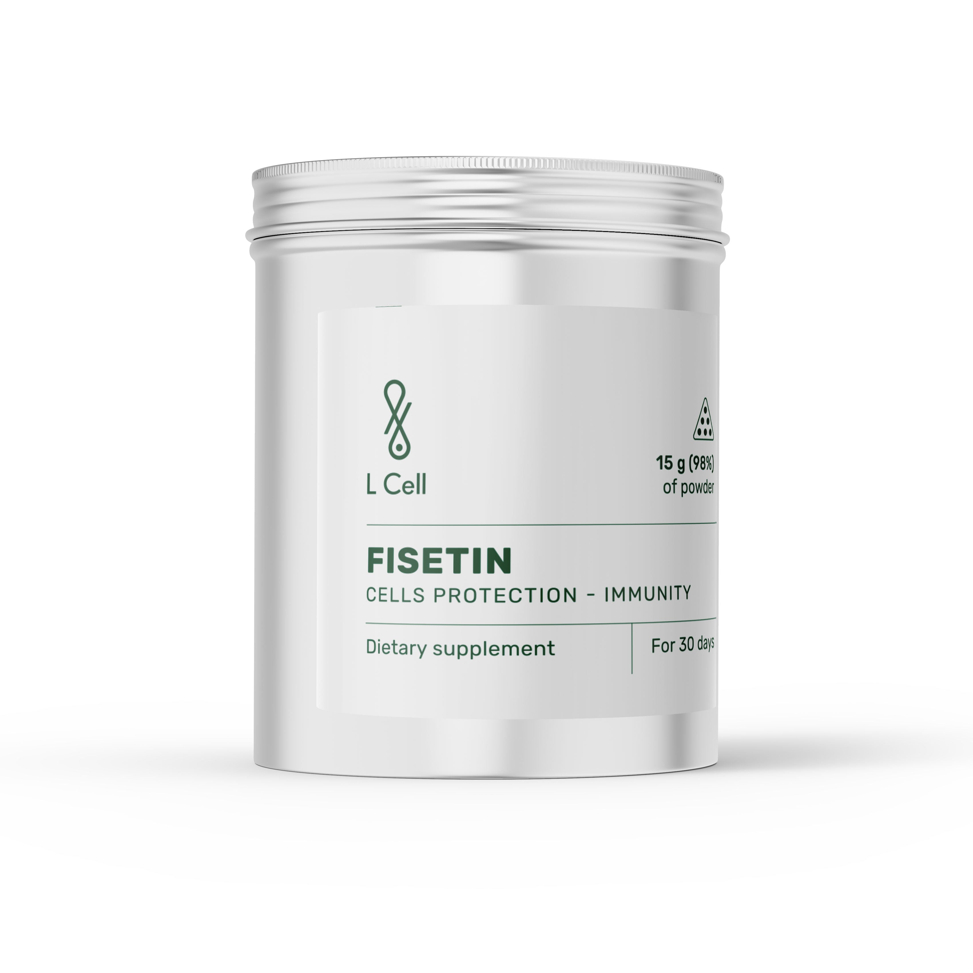Fisetin-Pulver 15 g (30 Portionen, >98 % Reinheit)