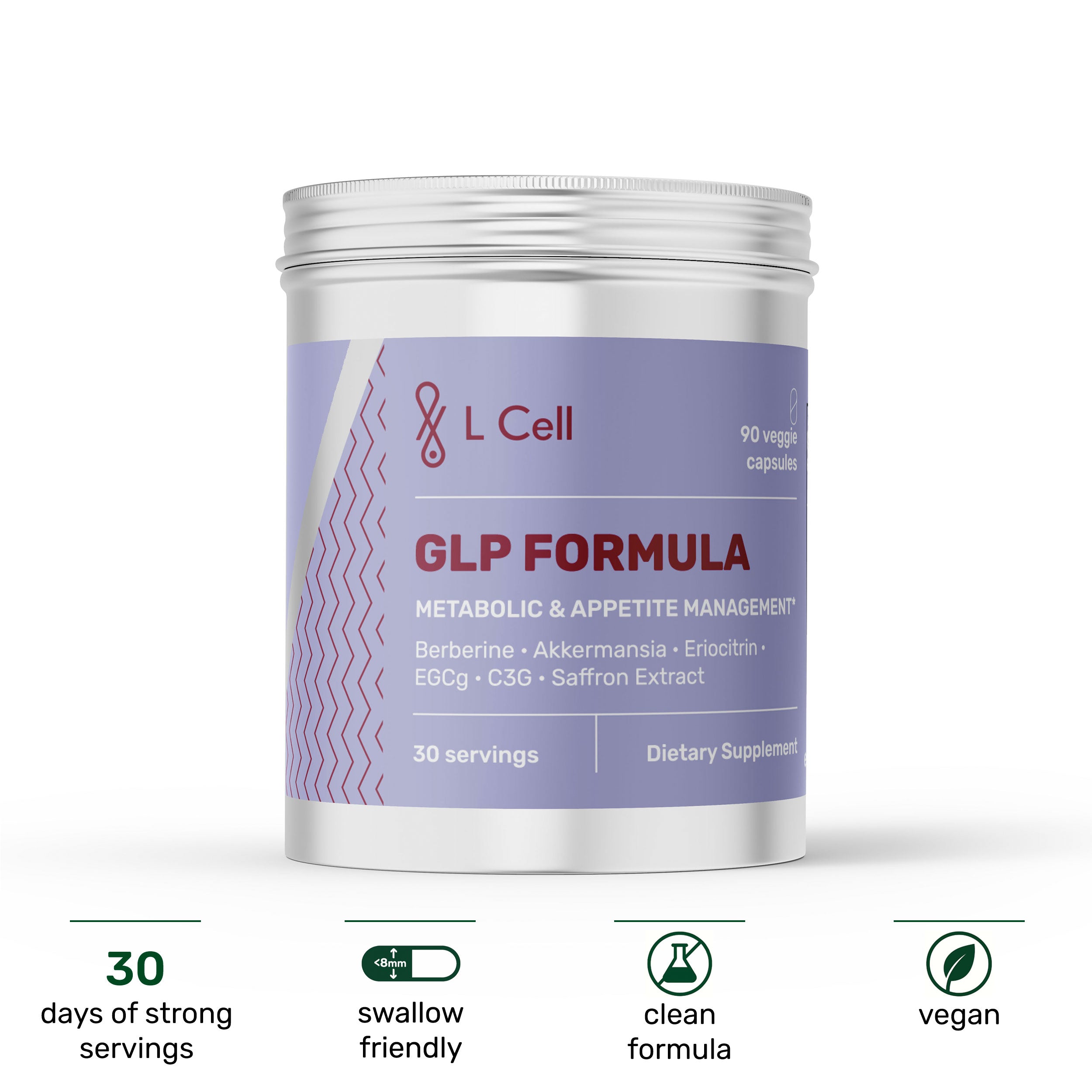 GLP-Formel (30 Portionen, 90 Kapseln)