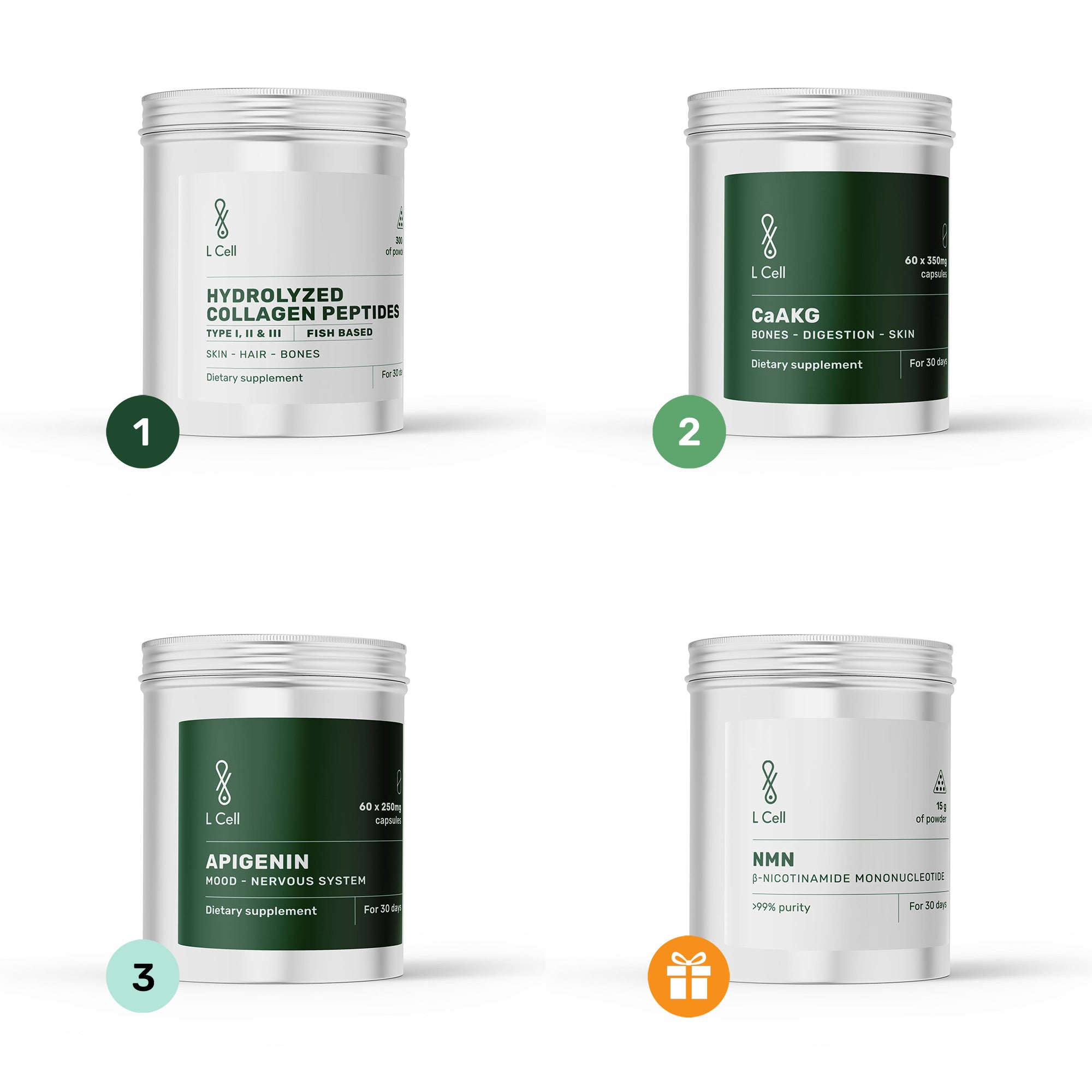 Set für gesundes Haar (für 30 Tage)