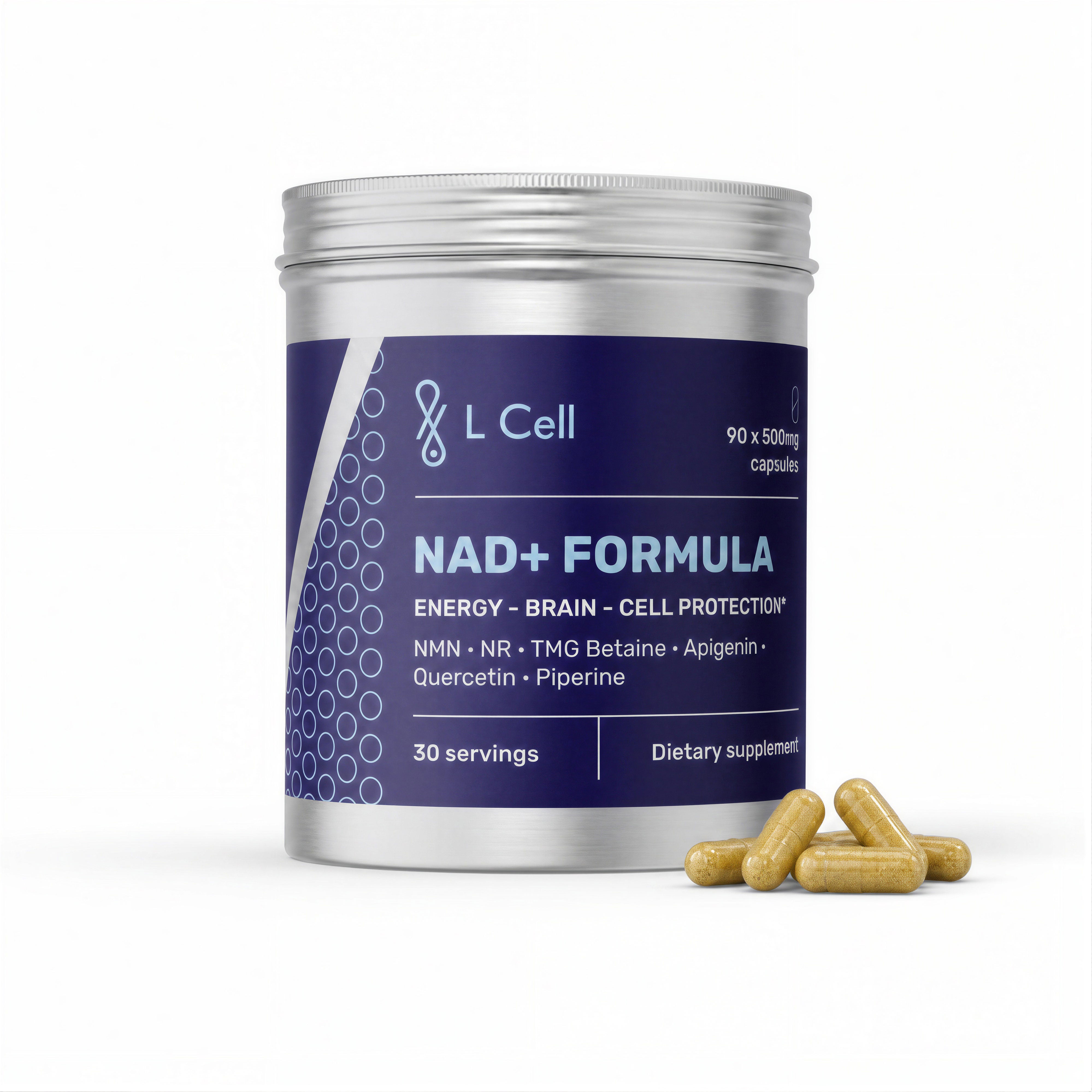 NAD+ Formel (30 Portionen, 90 Kapseln)