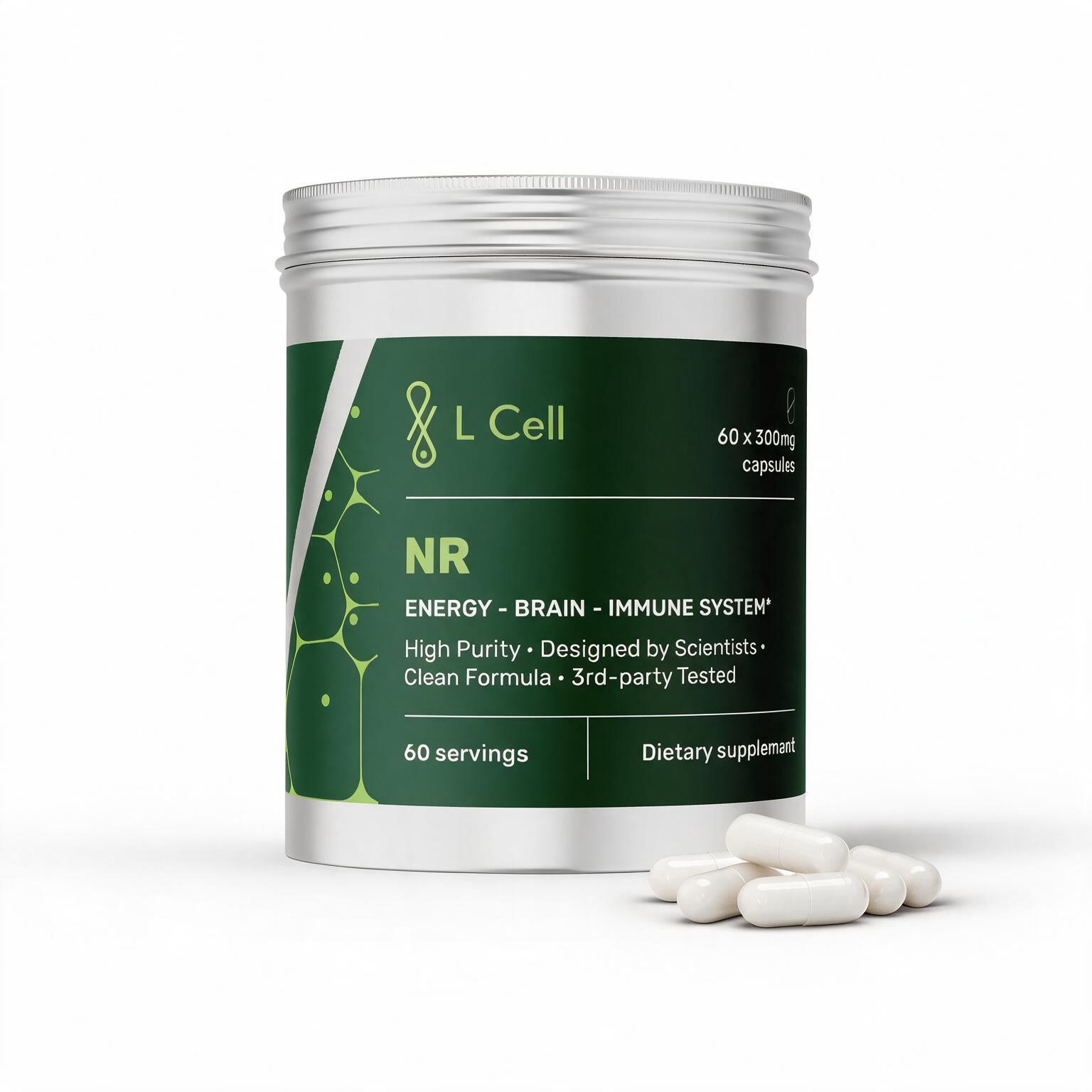 NR Kapseln 300mg (60 Portionen, 60 Kapseln)