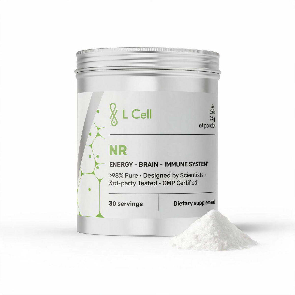 NR Pulver 24g (60 Portionen, >98% Reinheit)