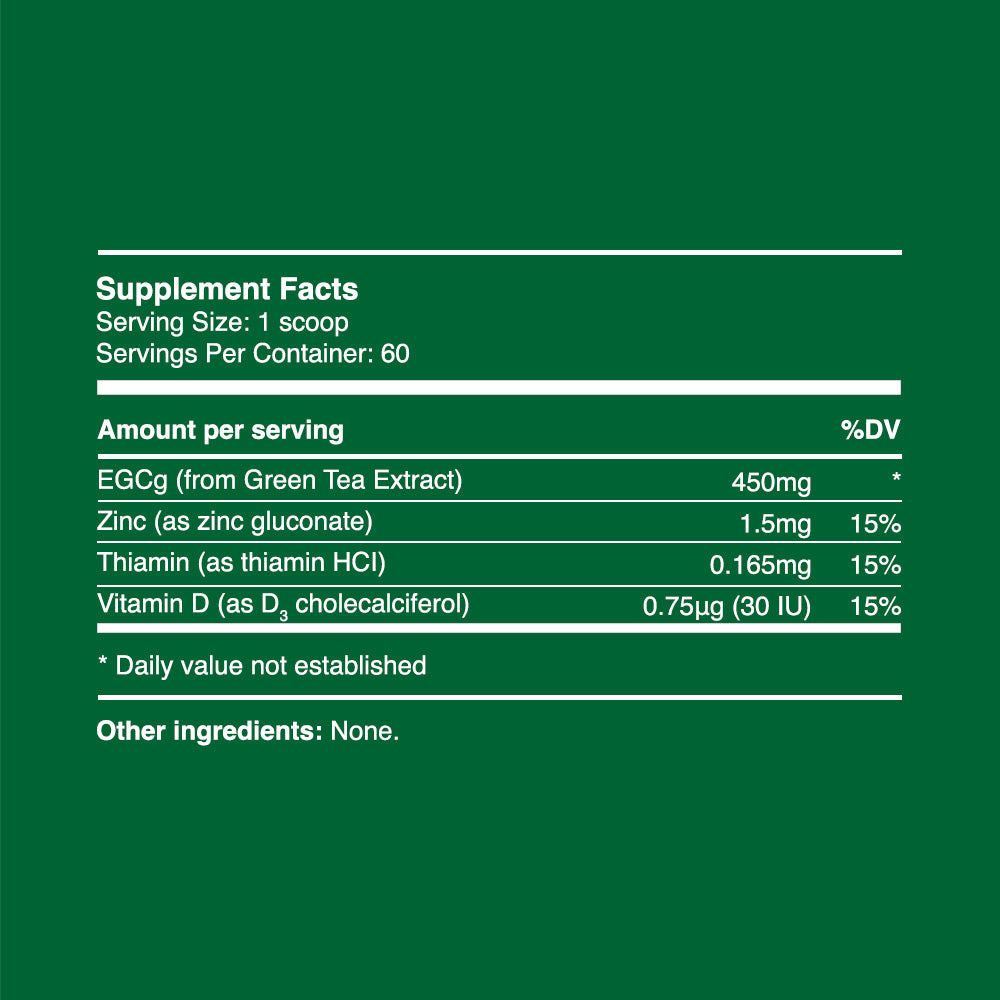 EGCG Pulver 30g (60 Portionen, >90% Reinheit)