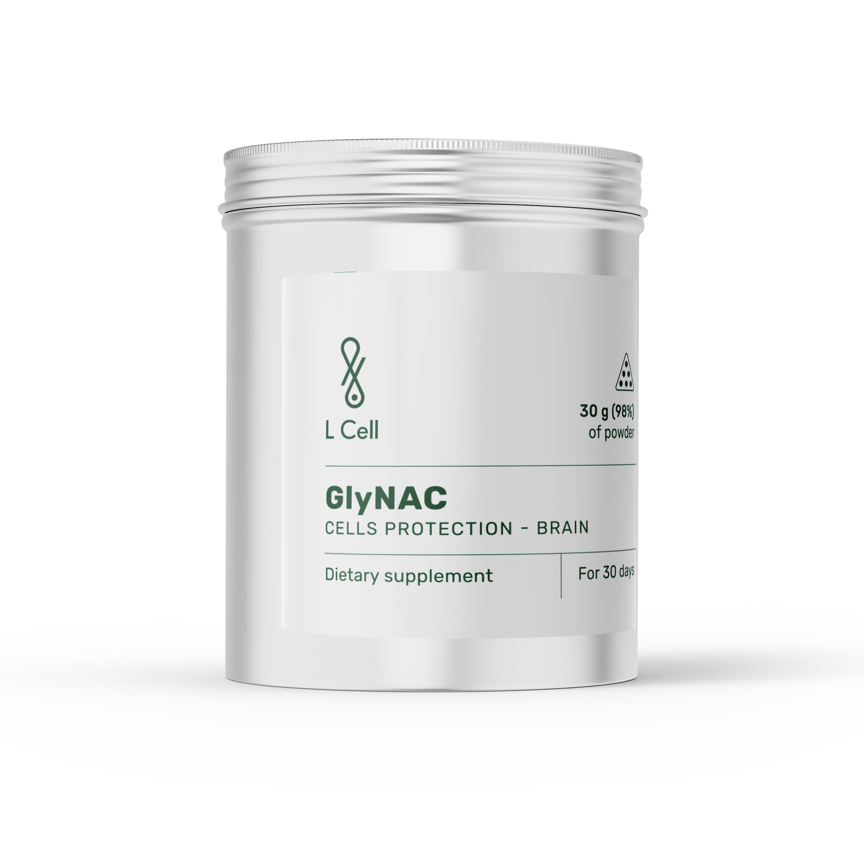 GlyNAC Pulver 30 g (30 Portionen, 99 % Reinheit)